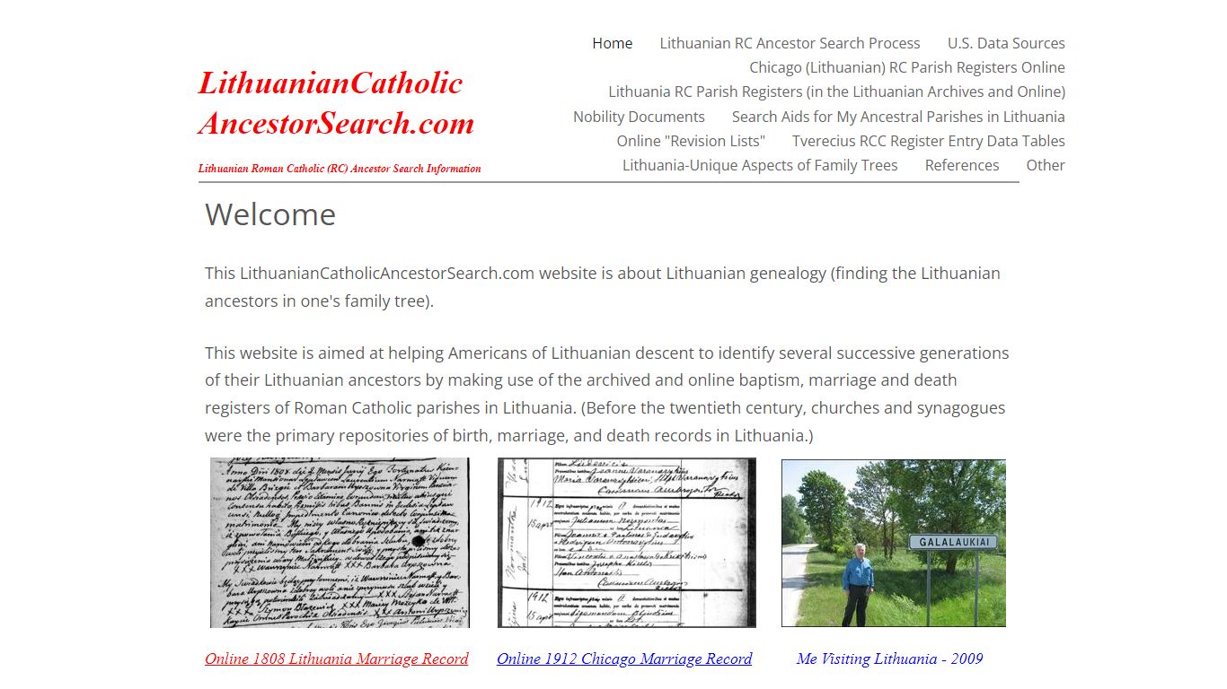 LithCathAncSrch - LithuanianCatholicAncestorSearch.com